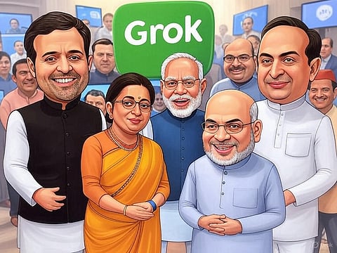 गोदी मीडिया, बीजेपी शासन, और अजीबोगरीब दावों पर ग्रोक के जवाबों ने ट्विटर को गरमा दिया है।