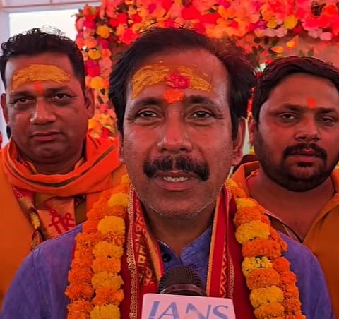 दलित सांसद के कंधे पर बंदूक रखकर गोली चला रहे अखिलेश यादव : अनिल राजभर