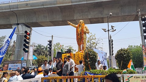 MP: ऐतिहासिक उत्साह के साथ भोपाल में मनाई गई बाबा साहब की 134वीं जयंती