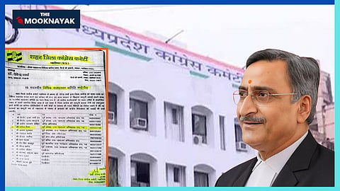 डॉ. अम्बेडकर पर अभद्र टिप्पणी करने वाला अधिवक्ता अनिल मिश्रा निकला कांग्रेसी!