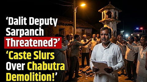 Dalit Deputy Sarpanch Casteist Slurs in Gujarat.