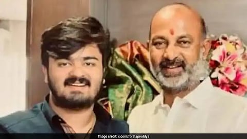 केंद्रीय गृह राज्य मंत्री बंदी संजय कुमार ने कहा कि अगर उनके बेटे बंदी साई भगीरथ को POCSO केस में दोषी पाया जाता है, तो उसे सज़ा मिलनी चाहिए। साथ ही उन्होंने आरोप लगाया कि यह उनके परिवार को बदनाम करने की कोशिश है।