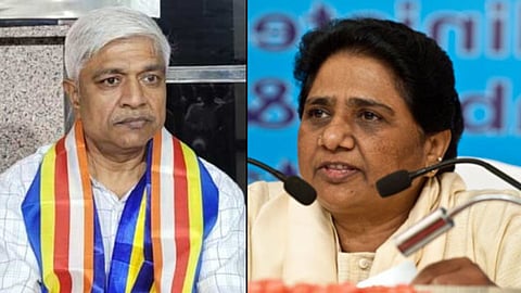 Mayawati And Rajendra Pal Gautam.