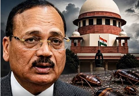 CJI सूर्यकांत ने कुछ युवा आरटीआई कार्यकर्ताओं, पत्रकारों और पर्यावरणविदों को ‘कॉकरोच’ और ‘परजीवी’ जैसा बताया था। अगले दिन स्पष्टीकरण जारी करने के बावजूद, CFD का तर्क है कि मूल टिप्पणी न्यायिक पूर्वाग्रह को दर्शाती है।