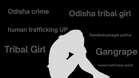 Odisha tribal girl.