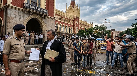 कोलकाता हाईकोर्ट ने पश्चिम बंगाल के पुलिस महानिदेशक को निर्देश दिया कि वे तुरंत उचित दिशानिर्देश जारी करें ताकि आरोपी व्यक्तियों पर अंडे फेंकने, किसी भी प्रकार का उपद्रव, सार्वजनिक हिंसा और मॉब लिंचिंग को रोका जा सके।