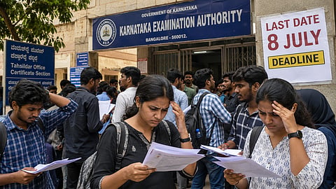 छात्रों का कहना है कि उन्होंने कई सप्ताह पहले आवेदन कर दिया था, लेकिन तहसील कार्यालयों से प्रमाणपत्र जारी नहीं हुए हैं। इसके कारण KEA (कर्नाटक एग्जामिनेशन अथोरिटी) पोर्टल उन्हें ऑप्शन एंट्री करने की अनुमति नहीं दे रहा।