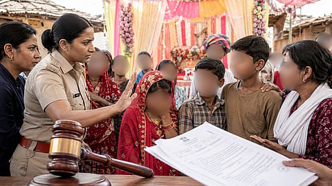 5 child marriages stopped Sikar