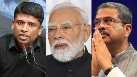 शिक्षा मंत्री धर्मेंद्र प्रधान का इस्तीफा स्वीकार होने के बाद पूर्व आईएएस अधिकारी कन्नन गोपीनाथन ने प्रधानमंत्री नरेंद्र मोदी को टैग कर सोशल मीडिया पर अनुरोध किया कि उनका भी इस्तीफ़ा अब स्वीकार कर लें ।