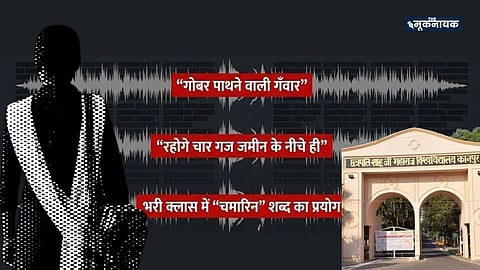 CSJMU Kanpur, Dalit Student Harassment