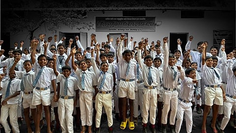 Bastar tribal hostel, security camp converted to school