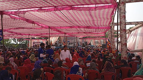 महासम्मेलन में उपस्थित लोगों ने एकजुट होकर संकल्प लिया कि यदि SCP के अंतर्गत स्थापित मेडिकल कॉलेजों में विशेष आरक्षण व्यवस्था समाप्त या कमजोर की जाती है और सरकार इसके संरक्षण के लिए ठोस कानून नहीं बनाती है, तो वे आगामी चुनावों में ऐसी सरकार को वोट नहीं देंगे।