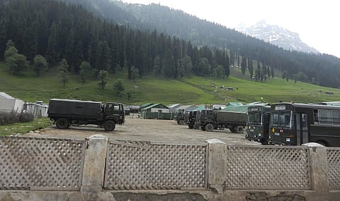 Indian army camp