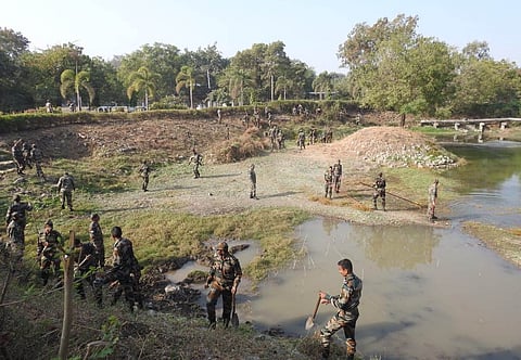 Desert Corp Engineers with the help of residents constructed a water pond in Khetloi village of Jaisalmer.