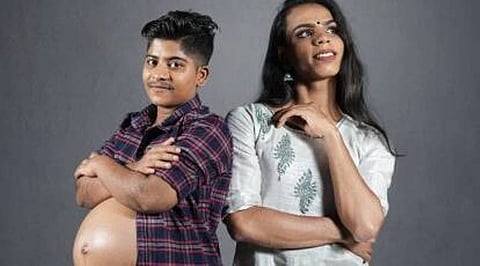Zia & Zahhad are excited and equally nervous aa they wait for their baby's arrival next month.