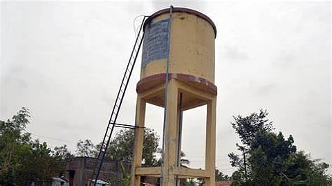 Water Tank, which was contaminated
