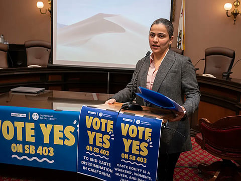California Senate Judiciary Committee votes 8-0 to clear the SB403 bill that bans caste-based discrimination in the state