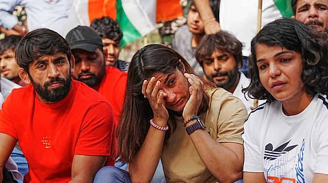 Top Indian Wrestlers to Immerse Medals in Ganga, Embark on Indefinite Hunger Strike
