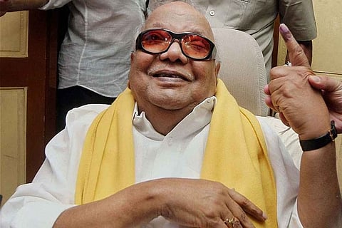 M Karunanidhi