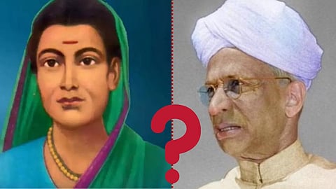 Savitri Bai and Radhakrishnan