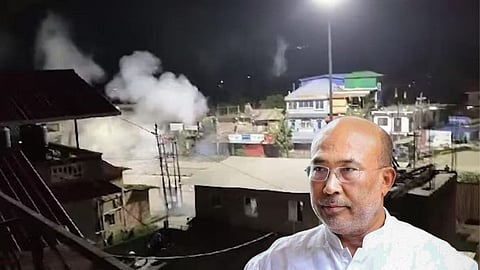 The CM appealed for public cooperation and support in the government's endeavors to restore peace and tranquility in Manipur.