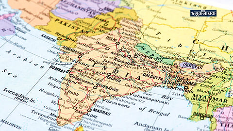 Map, India