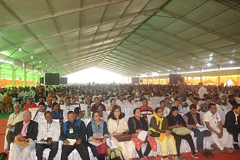 The conventions held in Nagpur and Prayagraj concurrently touched upon several critical topics.