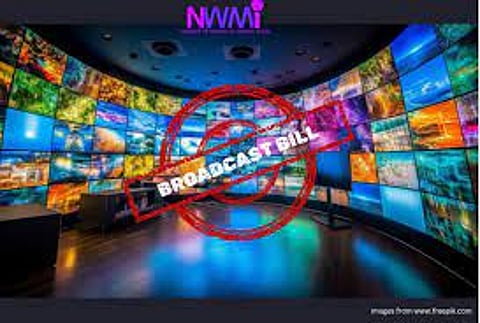 NWMI Opposes Broadcasting Bill 2023, Warns of Threats to Media Freedom in India