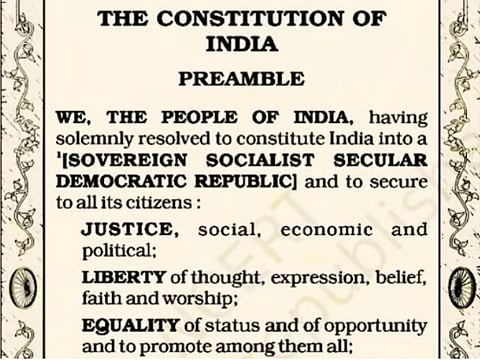 Many from the Malayalam film industry, led by actresses and filmmakers shared the constitution's preamble, reaffirming their belief in secular values.