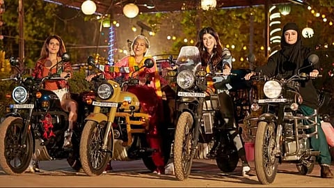 Dhak-Dhak is a movie about four women who challenge societal norms as they ride towards the highest motorable pass in the world, Khardung La.