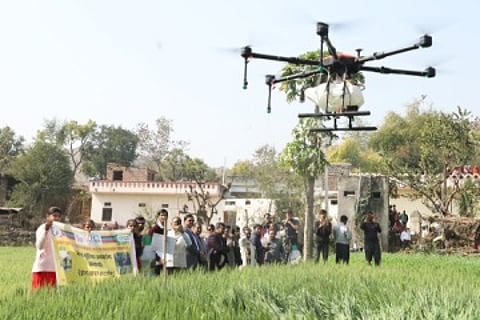 With the utilization of drones for spraying pesticides, herbicides, and fertilizers, farmers can significantly save time, labour, and water resources, ultimately leading to improved crop yields.