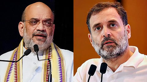 Cut Money! Shah Slams Gandhi Over 'Hafta Vasooli' Jibe on Electoral Bonds, Accuses Oppn of Nostalgia for Corrupt Practices