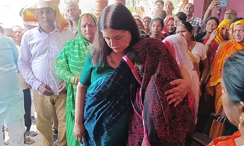 Affectionately known among her constituents as "Maatashree" or "Mataji," Maneka narrowly defeated Chandrabhadra Singh of the Samajwadi Party-BSP alliance in Sultanpur by nearly 14,000 votes in 2019.