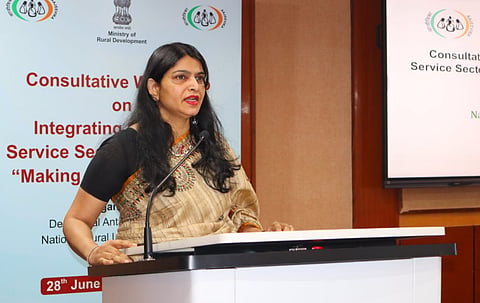 The consultative workshop marks a significant step towards empowering women SHGs and transforming them into Lakhpati Didis, contributing to economic growth and the upliftment of rural communities.