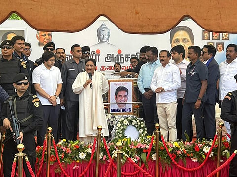 "No Hope of Justice from State Govt", BSP Supremo Mayawati Demands CBI Probe into TN Party President Armstrong's Murder