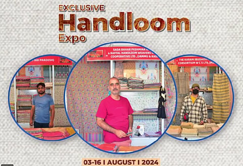 'VIRAASAT' Exhibition Celebrates 10th National Handloom Day in New Delhi