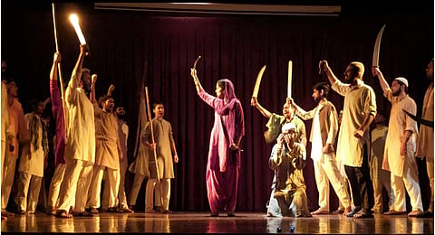 There are approximately 50 to 60 theater groups in Delhi that organise shows regularly.