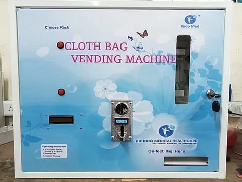 Cloth Bag Vending Machines