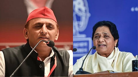 SP chief Akhilesh Yadav and BSP supremo Mayawati
