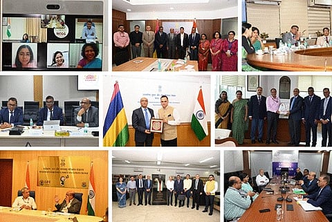 Mauritius Delegation Visits India for Capacity Building