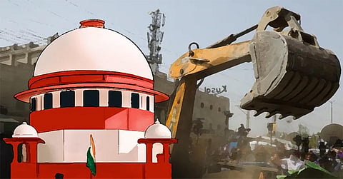 The Court clarified that while unauthorized constructions on public land or court-ordered demolitions would not be protected, arbitrary executive action would no longer be tolerated.