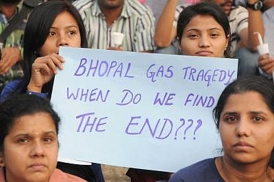 Bhopal Survivors Protest for Recognition 40 Years After Gas Tragedy