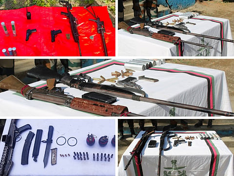 Arms Cache Recovered in Manipur