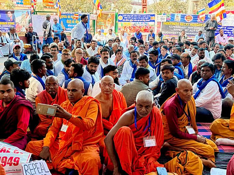 The Buddhist Society of India has urged that every Buddhist should ensure that in the census, they write Buddhist in the religion column, their pre-conversion original caste in the caste column, and include Pali in the languages known column.