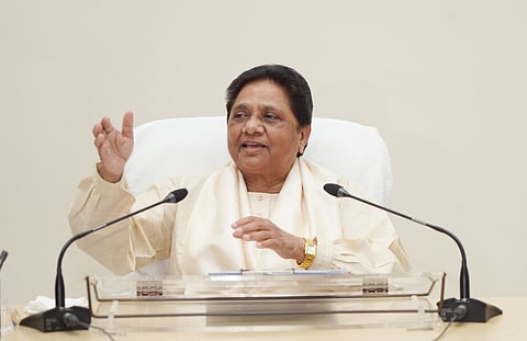 Mayawati expressed concern that the new chief of UP Police faces a big challenge in controlling crime and establishing the rule of law in the state.