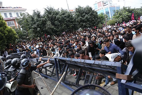 The protests began in response to the government's social media platform restrictions imposed on September 8, which were seen as an attempt to suppress anti-corruption criticism, and quickly escalated into a broader rebellion against corruption, nepotism, and political stagnation.