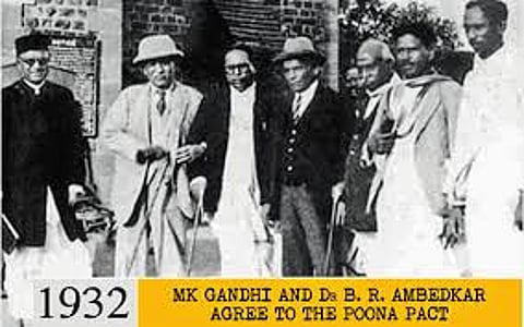 Some people think Ambedkar was forced into the Poona Pact because of Gandhi’s fast. But Bahujan leaders today, like Prakash Ambedkar, remind us that Ambedkar was a master strategist.
