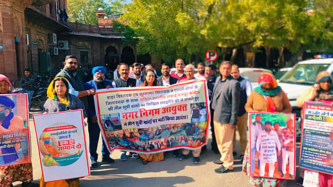 The workers' struggle centers on the dignity of the Valmiki community and equitable workload distribution.