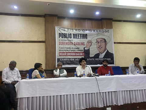 The speakers collectively called for the immediate release of Surendra Gadling and urged citizens, civil society groups, and democratic organisations to strengthen collective resistance against state repression and defend democratic freedoms.