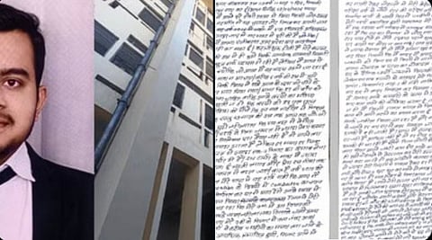 In his heart-wrenching suicide note, Priyanshu described years of relentless mental torture at the hands of his father, detailing that the abuse began when he was barely six years old.